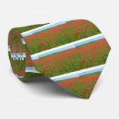 Lebende Poppies! Krawatte (Gerollt)