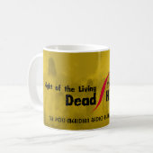 Lebende Tote/König in Gelbe Tasse mit Krone (Vorderseite Links)