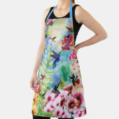 Lebende Vögel mit Blume Schürze (InSitu)