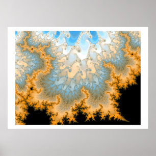 Lebende Welle Poster