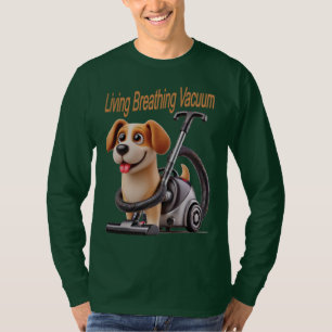 Lebender atmender Vakuumhund T-Shirt