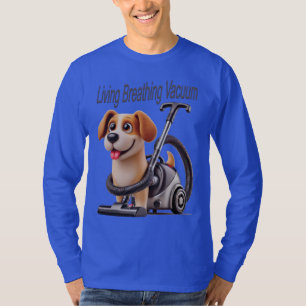 Lebender atmender Vakuumhund T-Shirt