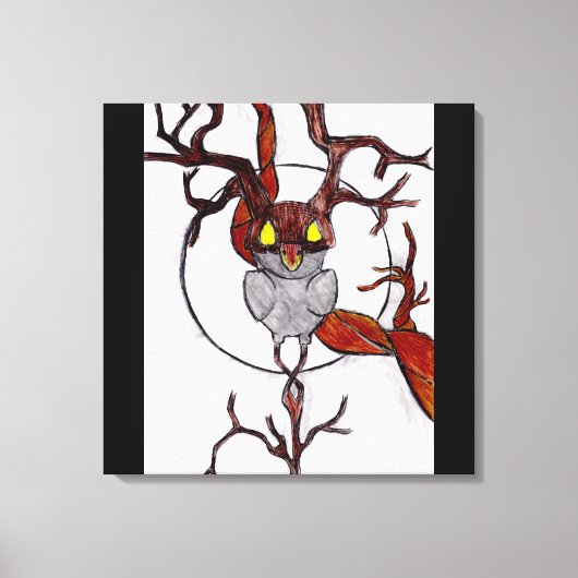 lebender Baum Leinwanddruck (Vorderseite)