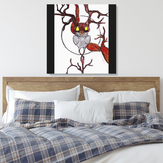 lebender Baum Leinwanddruck (Insitu (Schlafzimmer))