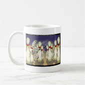 Lebender Bowling-Kegel Wird Lustige Geschenke Tees Kaffeetasse (Links)