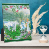 Lebender Frühling Fotoplatte (Seite)