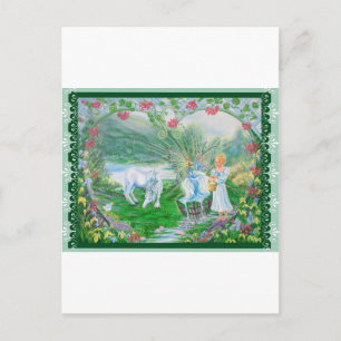 Lebender Frühling Postkarte