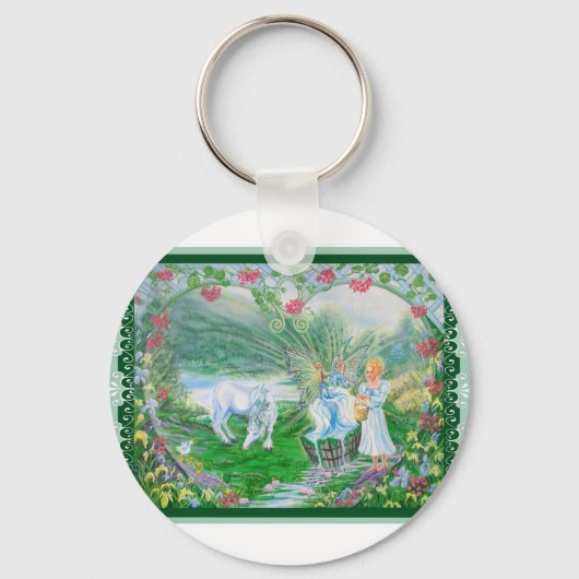 Lebender Frühling Schlüsselanhänger (Vorderseite)