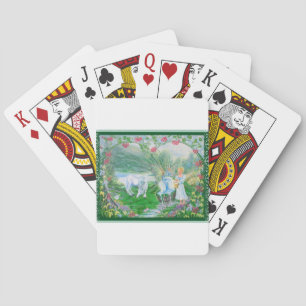 Lebender Frühling Spielkarten