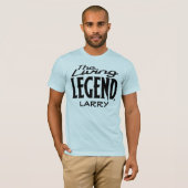 Lebender Legenden-Gewohnheits-T - Shirt (Vorne ganz)