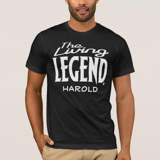 Lebender Legenden-Gewohnheits-T - Shirt (Vorderseite)