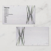 Lebender Zen Visitenkarte (Vorne/Hinten)