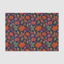 Lebendes Herbstblatt, rot, orange, grün