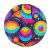 Lebendes kosmisches Kaleidoskop Schneidebrett (Vorderseite)