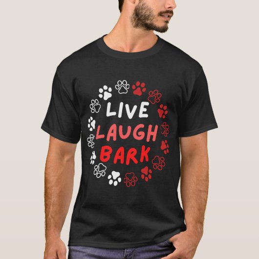 Lebendes Lachen Rinde.b T-Shirt (Vorderseite)