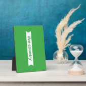 Lebendes Land Fotoplatte (Seite)