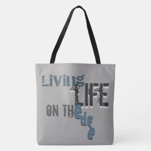 Lebendes Leben auf der Rand-Grafik-Kunst Tasche