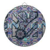 Lebendes Metall Nr. 2 Dartscheibe (vorne)