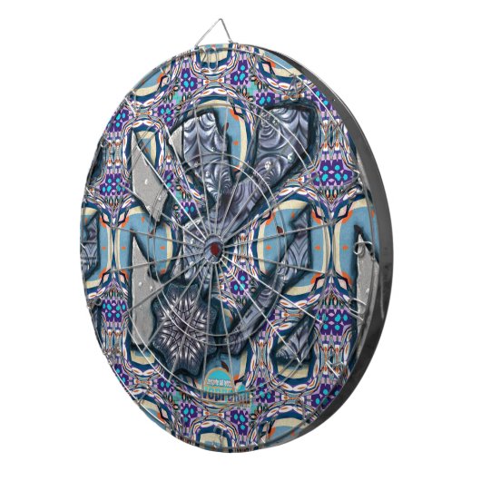 Lebendes Metall Nr. 2 Dartscheibe (Vorderseite rechts)