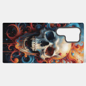 Lebendes Skull Kaleidoskop Samsung Galaxy Hülle (Rückseite (Horizontal))