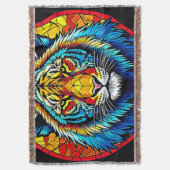 Lebendes Tiger-Hartglas Decke (Vorderseite Vertikal)