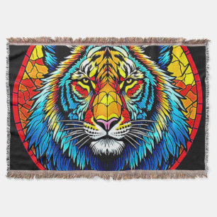 Lebendes Tiger-Hartglas Decke