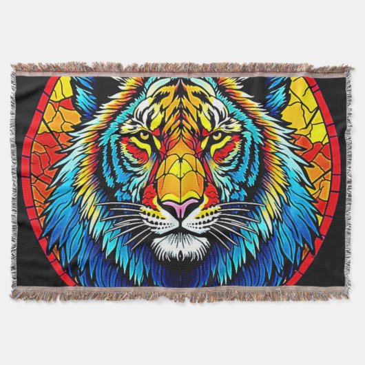 Lebendes Tiger-Hartglas Decke (Vorderseite)