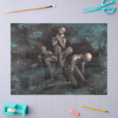 lebendes totes Gewebe Seidenpapier (Basteln)