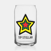 Lebendes Triple Star SIP STELLAR Glas (Vorderseite)
