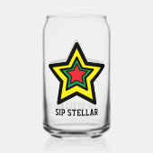 Lebendes Triple Star SIP STELLAR Glas (Rückseite)