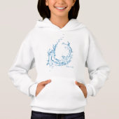 Lebendes Wasser Hoodie (Vorderseite)