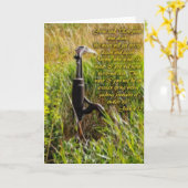 Lebendes Wasser John 4 Inspiration Karte (Gelbe Blume)