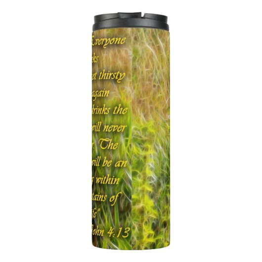 Lebendes Wasser John 4 Inspiration Thermosbecher (Rückseite)