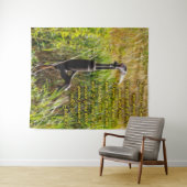 Lebendes Wasser John 4 Inspiration Wandteppich (Beispiel (Horizontal))