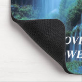 Lebendes Wasser Mousepad. Mousepad (Ecke)