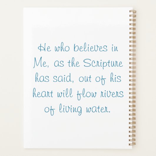 Lebendes Wasser Planer (Rückseite)