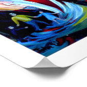 Lebendes Wasser Poster (Ecke)