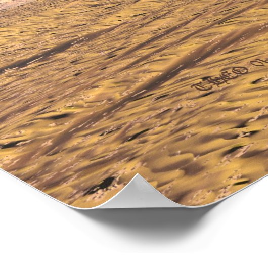 Lebendes Wasser Poster (Ecke)