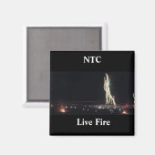 Lebendfeuer Magnet (Vorderseite/Rückseite)