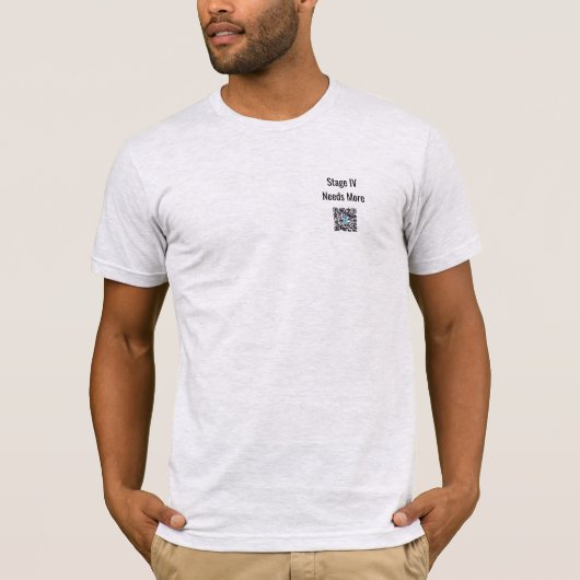 Lebendig: Bühne IV braucht mehr T - Shirt (Vorderseite)