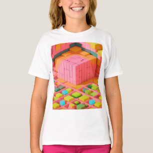 Lebendig Bunte Süße T-Shirt