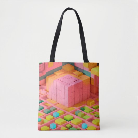 Lebendig Bunte Süße Tasche (Vorderseite)