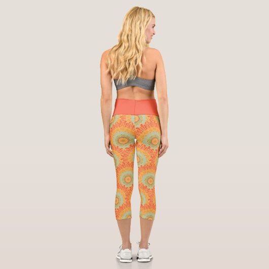 Lebendig Capri Leggings (Rückseite)