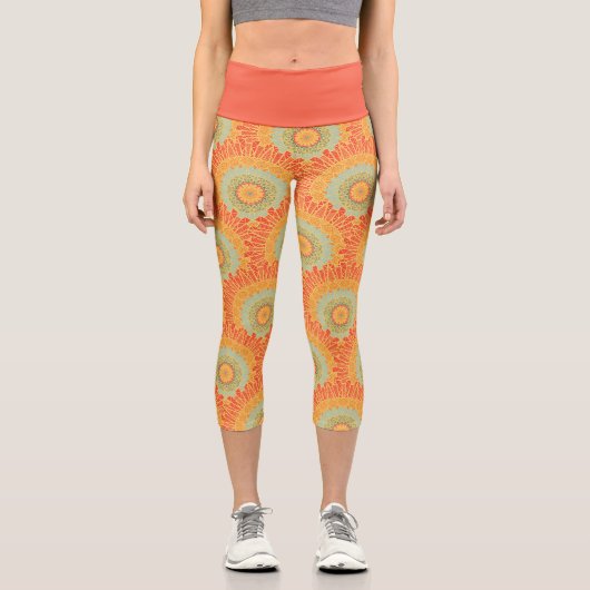 Lebendig Capri Leggings (Vorderseite)