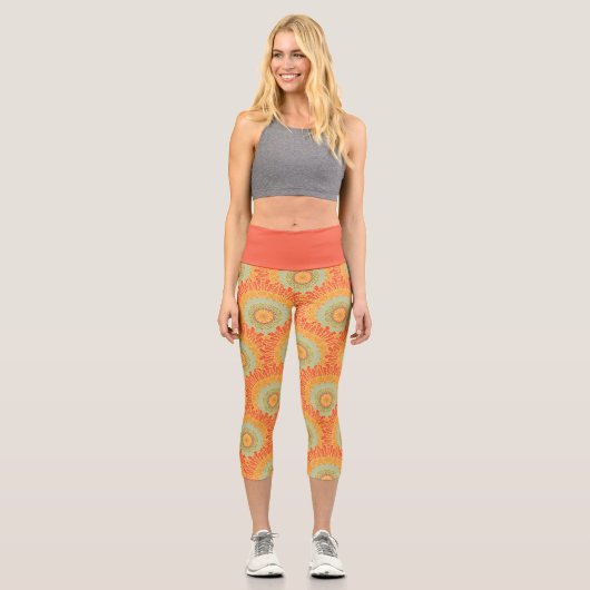 Lebendig Capri Leggings (Vorderseite)