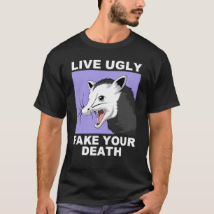 Lebendig hässliches Fake T-Shirt