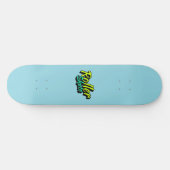 Lebendig Helles Fettschrift Roller Skateboard (Horizontal)