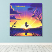 Lebendig Leinwanddruck (Insitu (Holzboden))