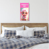 Lebendig und agil leinwanddruck (Insitu (Schlafzimmer))