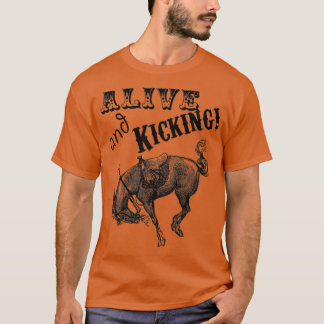Lebendig und ausschlaggebend Pferd T-Shirt